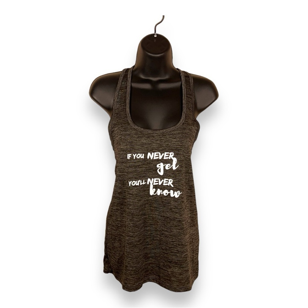 NEW MEDIUM GEL MANICURIST NAIL TECH TANK SPORTTEK